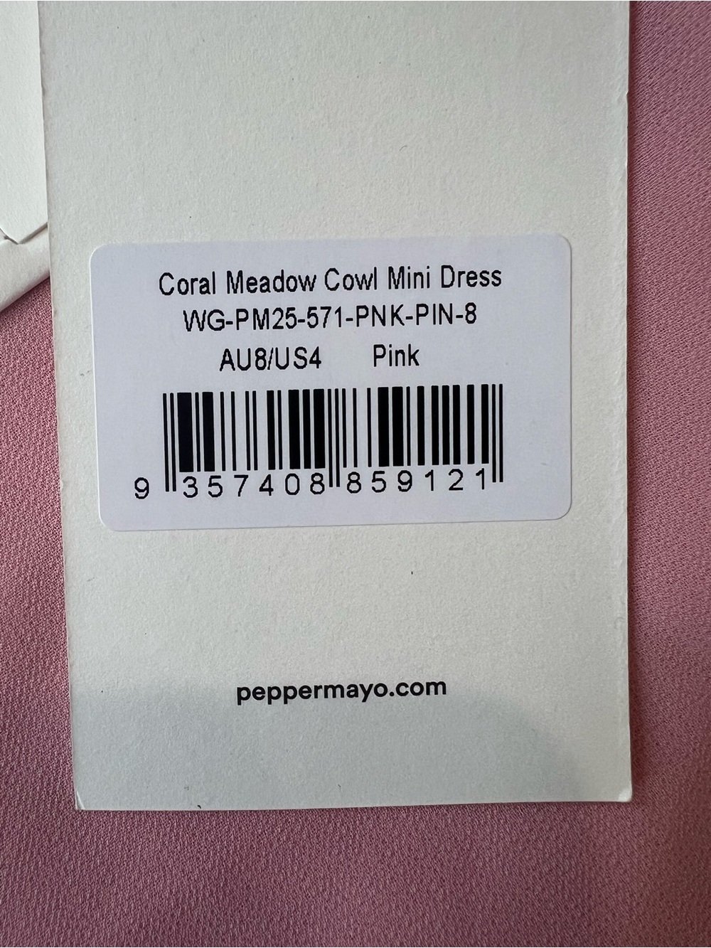 Peppermayo Pink Halter Mini Dress - Picture 11 of 15
